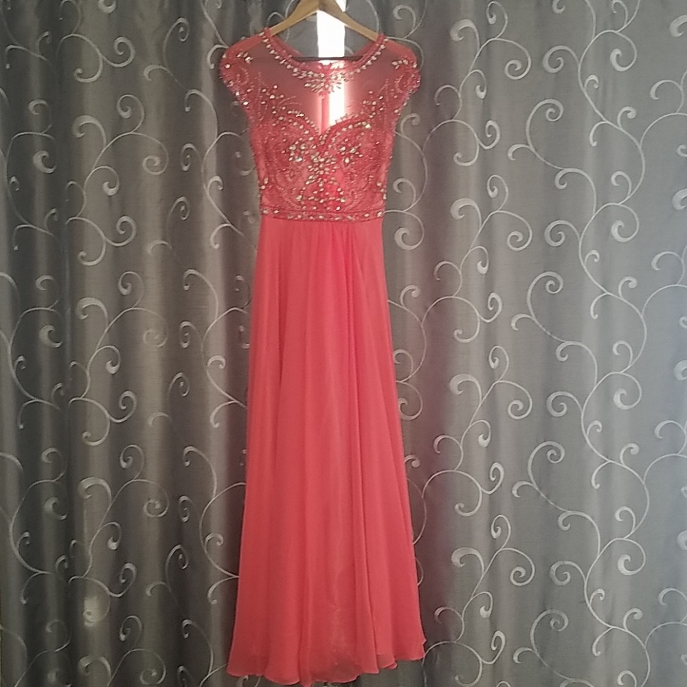 *SOLD* Daniella Couture Dress with Scarf
